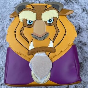 Loungefly- Disney Exchanted Winter Beast Cosplay Mini Backpack